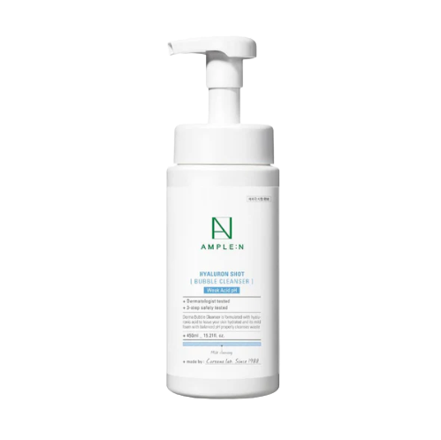 Limpiador Facial Espumoso Amplen Ácido Hialurónico 450ml