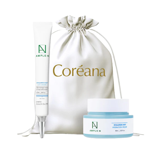 Set Crema larga duración AH 60ml +crema de ojos AH 25 ml + Bolsito